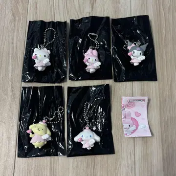 [ 미사용 새상품 ] 가챠가챠 산리오 꿈꾸는 엔젤 스윙 핑크 컴프