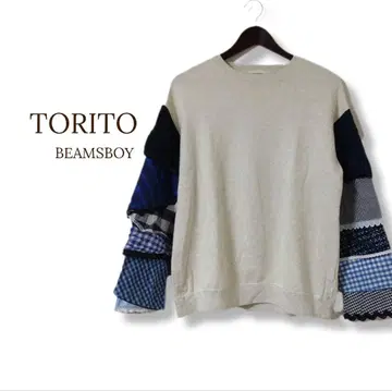 TORITO BEAMSBOY 토리토 패치워크 트레이닝복
