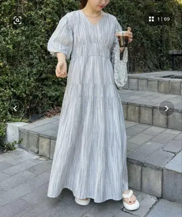 [ 새상품 ] 차오패닉 티피 인도 면 원피스
