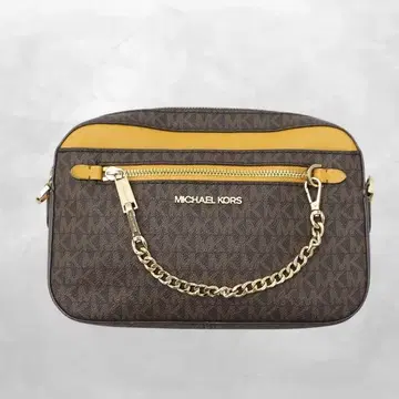 마이클코어스 MICHAEL KORS PVC 체인 스트랩 핸드백