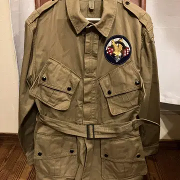 리얼 맥코이 카키 밀리터리 자켓 와펜