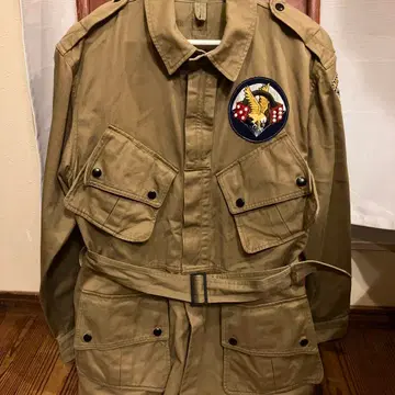 리얼 맥코이 카키 밀리터리 자켓 와펜