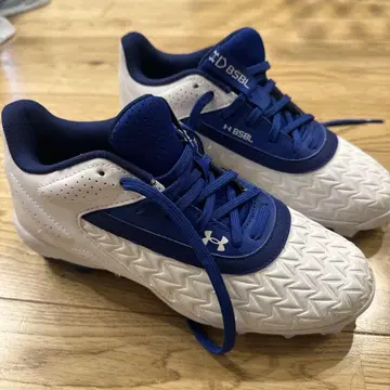 Under Armour BSBL 스파이크 화이트/블루