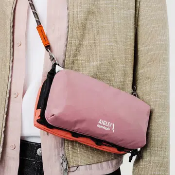 AIGLE x Topologie 보틀 사코슈 핑크