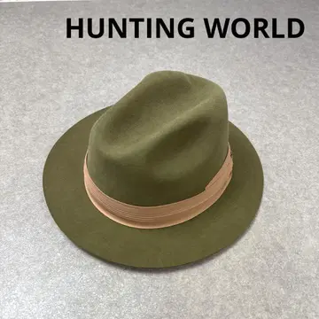 HUNTING WORLD 헌팅월드 스웨이드 미니 사파리 햇