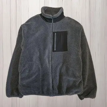 [ ASTRONOMY ] 플리스 보아 워셔블 블루종 XL 차콜