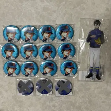 다이아몬드 A 글리터 캔뱃지 후루야 사토루