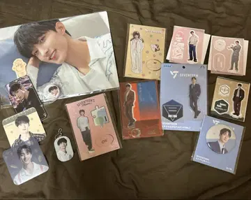 seventeen 도겸 아크릴 스탠드 클리어 파일 home hanabi