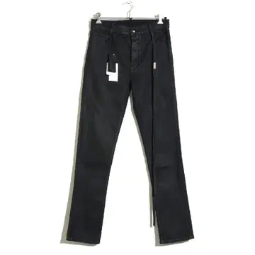 새상품 ANN DEMEULEMEESTER 코팅 스키니 팬츠 28