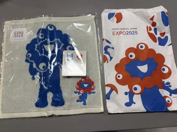 [ 새상품 ] 오사카 간사이 만박 EXPO2025 미야쿠미야쿠 코튼 타월