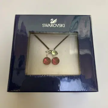 Swarovski 스와로브스키 체리형 목걸이 미개봉 새상품