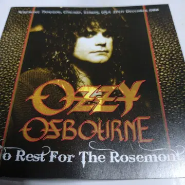 Ozzy Osbourne No Rest For The Rosemon