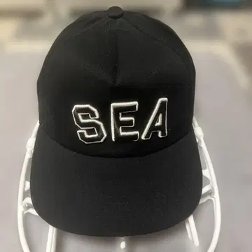 SEA 자수 블랙 캡