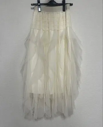 [ w closet ] 튤 롱 스커트