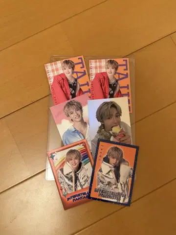 FANTASTICS 사토 타이키 트레이딩 카드 6장 세트