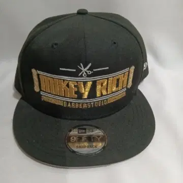 Mikey Rich 스냅백 캡 블랙