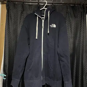 THE NORTH FACE 네이비 집업 후드티