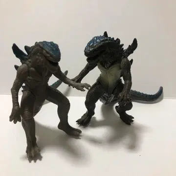 고질라 괴수 미국판 고질라 소프트 비닐 피규어 2체 세트