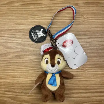 디즈니 칩과 데일 봉제 인형 키링 인형 배지 베이커리