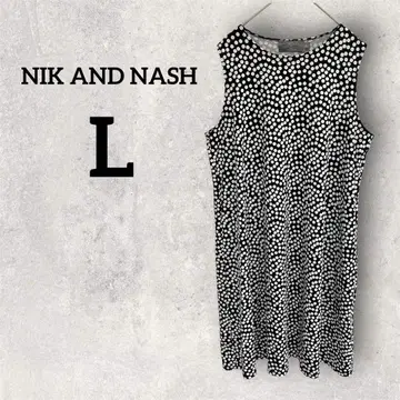 새상품급 NIK AND NASH [ L ] 슬리브리스 원피스