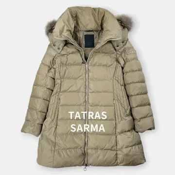 TATRAS 20AW SARMA 퍼 부착 나일론 다운 코트 02