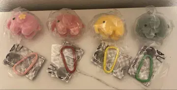 돔돔햄버거 카라나비 마스코트 4종 세미 컴프 가챠 돔돔