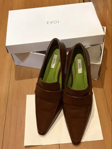EVOL 로우힐 코인 로퍼 23.5