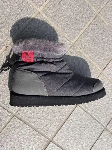BEARPAW (베어파우) 여성용 그레이 퀼팅 부츠 어그 부츠
