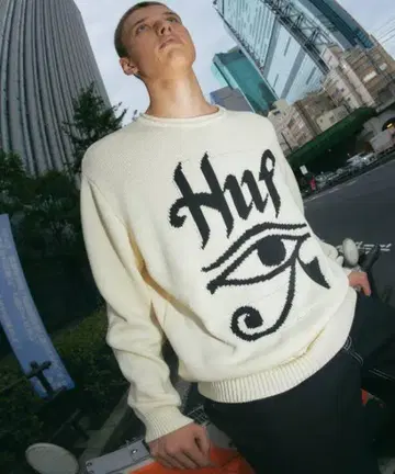 HUF HORUS JACQUARD SWEATER 스웨터