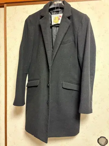 FUGA 체스터 코트 블랙