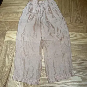오간자 와이드 팬츠