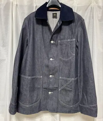 컨디션 최상 SCYE BASICS 사이 베이직스 데님 커버올 38