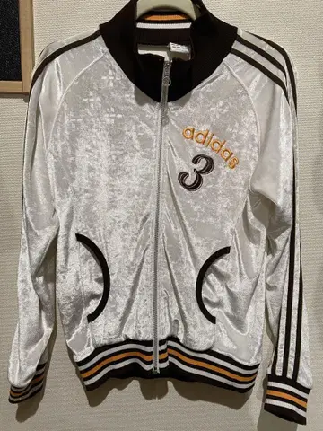 adidas 벨로아 자켓 화이트
