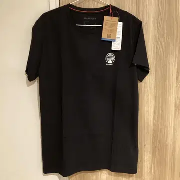 MAMMUT 블랙 T셔츠 L 사이즈 1017-06120
