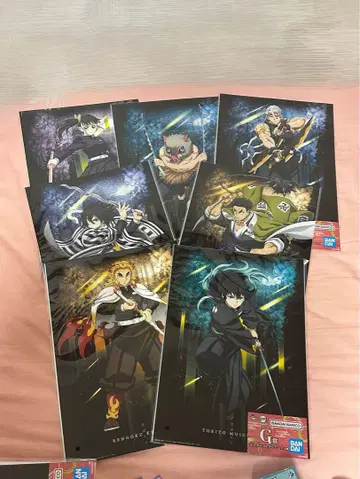 귀멸의 칼날 제일복권 포스터