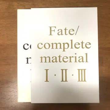 Fate complete material 페이트 컴플리트 마테리얼