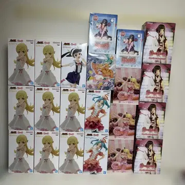 미개봉 새상품 최신 포함 모노가타리 시리즈 피규어 묶음 판매