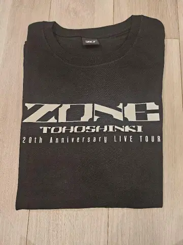 동방신기 20th ZONE LIVE TOUR 티셔츠 L 사이즈