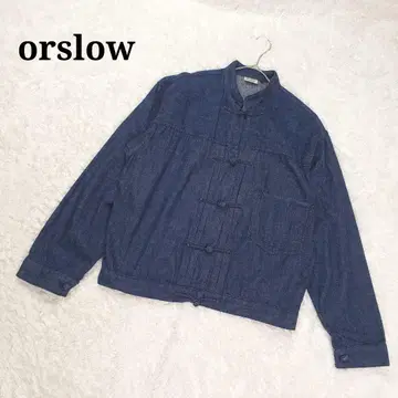 orslow 오어슬로우 캉거루 셔츠 자켓 사이즈 3 차이나 버튼