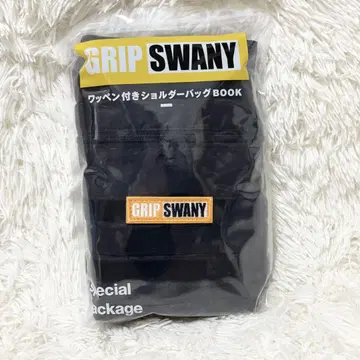 GRIP SWANY 와펜 부착 숄더백 BOOK 미개봉