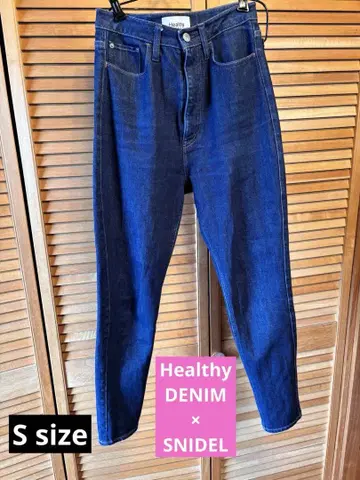 SNIDEL x Healthy DENIM 하이웨스트 스키니 데님