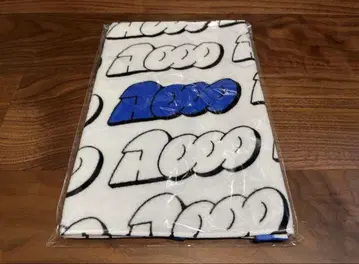 Aooo 3D 로고 타월 화이트