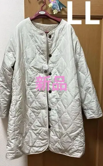 스크롤 아우터 베이지 LL
