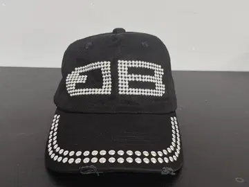 BEEDEN BD 스터드 데미지 캡 블랙 25SS 신색