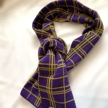 유로 빈티지 ETRO 체크 머플러