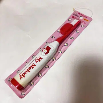 하자품 마이멜로디 전동 칫솔 헤이세이 레트로 레어 산리오 빨간 망토