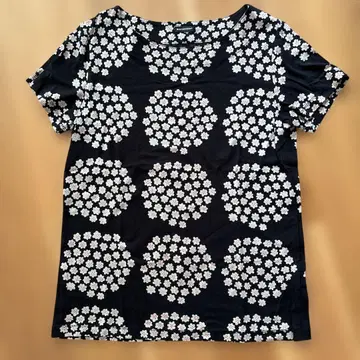 marimekko 푸케티 반팔 T셔츠 블랙 M