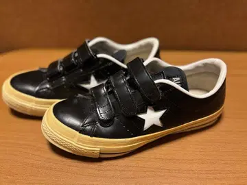 ALL STAR 블랙 벨크로 스니커즈