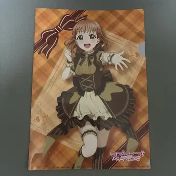 [ Aqours ] 타카미 치카 A4 클리어 파일