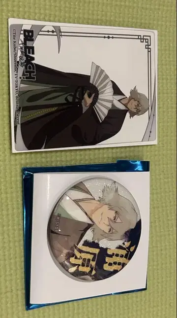 BLEACH 우라하라 키스케 상하이 클리어 카드 캔뱃지
